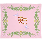 Eye of Isis/Auset with Jasmine Border Tapestry (L)