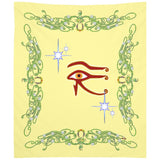 Eye of Isis/Auset with Jasmine Border Tapestry (P)