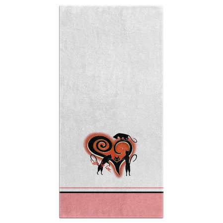 Love Stripes Bath Towel (HDE)