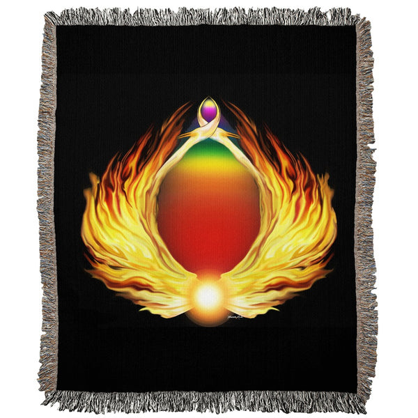 Phoenix Gate Woven Blanket