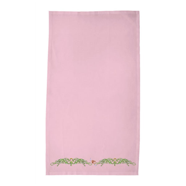 Double Jasmine Border Tea Towel (HD)