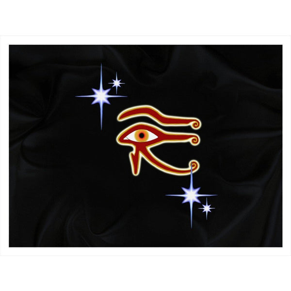 Eye of Isis/Auset Sherpa Blanket (L)
