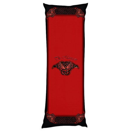 The Morrigan Raven-Knot with Knotwork Frame Bath Towel (HD)