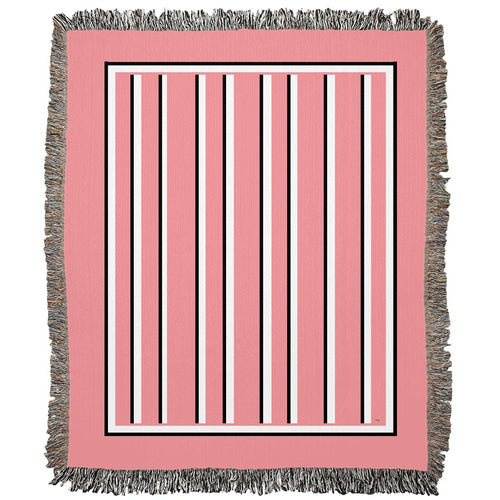 Love Stripes Woven Blanket