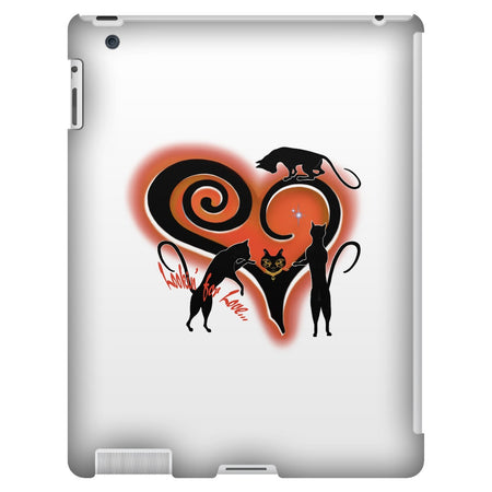 Lookin' For Love with a Border iPad 3/4 Tablet Case