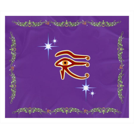 Saraswati's Yantra Woven Blanket