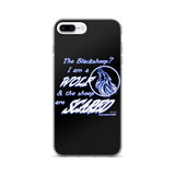 I am a Wolf with Indigo Shadow iPhone 7 & 7 Plus Cases
