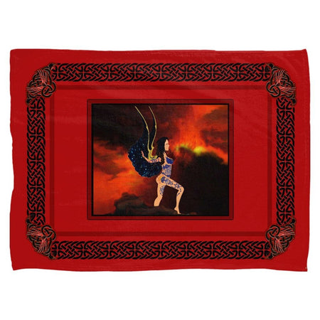 Skin Strong with Knotwork Frame Accessory Pouch