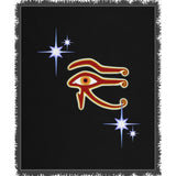 Eye of Isis/Auset Woven Blanket (P)