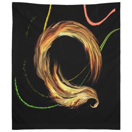 Spiral Dancer Fleece Blanket (F)