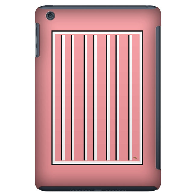 Love Stripes with a Border iPad Mini Tablet Case