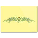 Jasmine Border Glass Cutting Board (C)