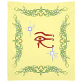 Eye of Isis/Auset with Jasmine Border Tapestry (P)