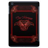 The Morrigan Raven-Knot with Knotwork Frame iPad Mini Tablet Case