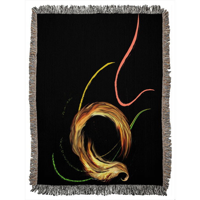 Spiral Dancer Woven Blanket (F)