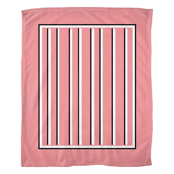Love Stripes Fleece Blanket
