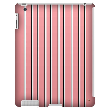 Love Stripes with Border Shower Curtain
