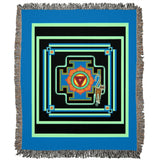 Tara's Yantra Woven Blanket