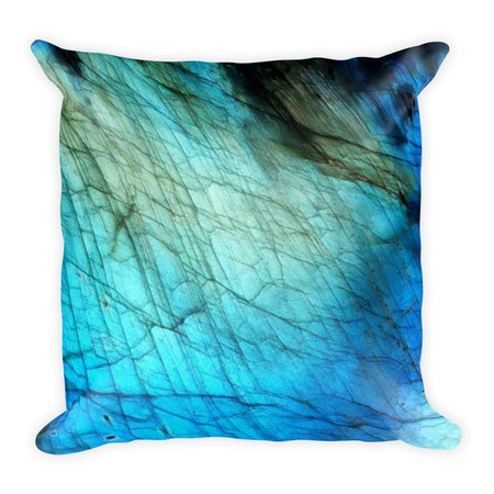 Blue & Violet Labradorite Pillow