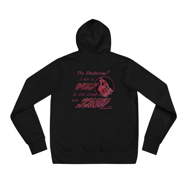 I am a Wolf Red Shadow Unisex Hoodie (TS)
