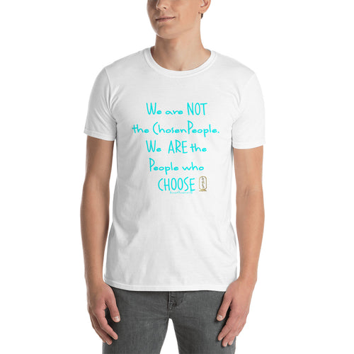 People Who Choose Turquoise Script Short-Sleeve Unisex T-Shirt Special