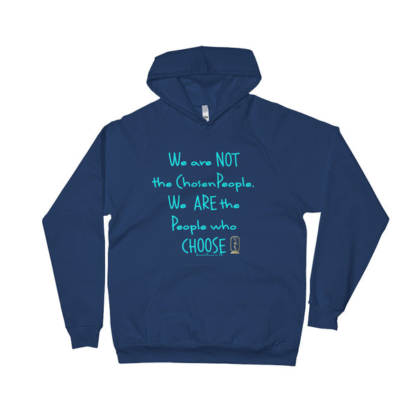 People Who Choose (Turquoise) Unisex Fleece Hoodie