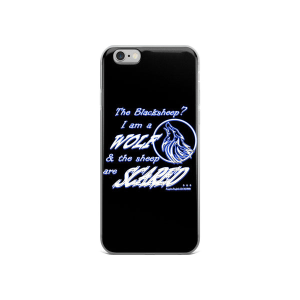 I am a Wolf with Indigo Shadow iPhone 6/6s & 6 Plus/6s Plus Cases