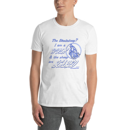 I am the Goddess Turquoise Script Short-Sleeve Unisex T-Shirt Special