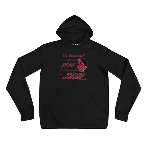I am a Wolf Red Shadow Unisex Hoodie