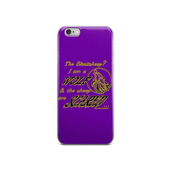 I am a Wolf with Gold Shadow iPhone 6/6s & 6 Plus/6s Plus Cases