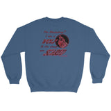 I am a Wolf with Red Shadow Sweatshirt (TS)