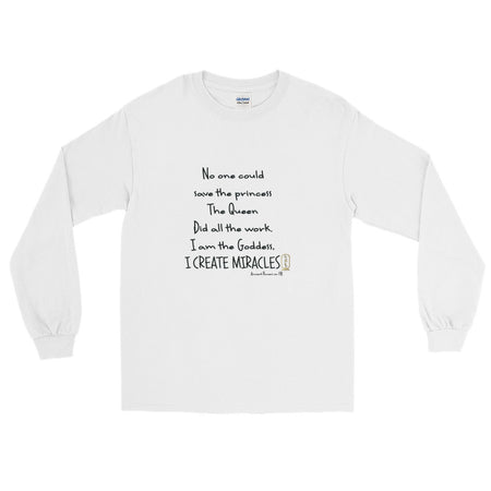 I am the Goddess Turquoise Script Short-Sleeve Unisex T-Shirt Special