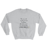 I am the Goddess (Black) Unisex Sweatshirt