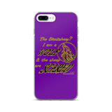 I am a Wolf with Gold Shadow iPhone 7 & 7 Plus Cases