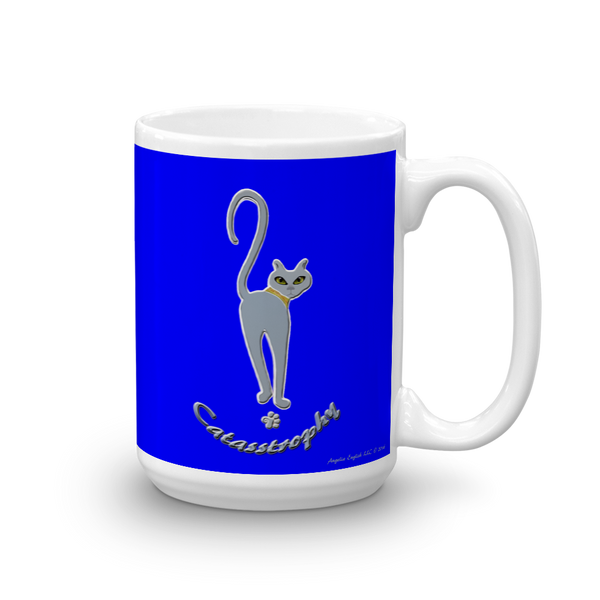 Blue Catasstrophy Mug