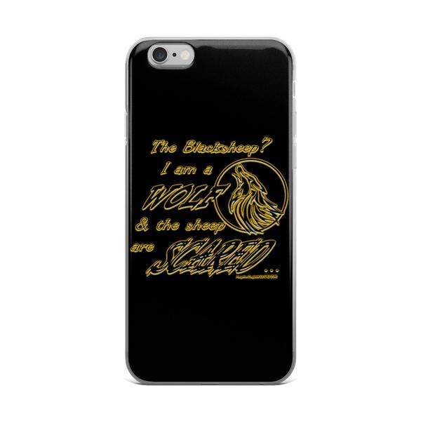 I am a Wolf with Gold Shadow iPhone 6/6s & 6 Plus/6s Plus Cases