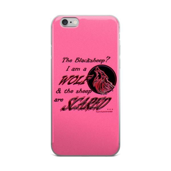 I am a Wolf with Red Shadow iPhone 6/6s & 6 Plus/6s Plus Cases