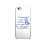 I am a Wolf with Indigo Shadow iPhone 6/6s & 6 Plus/6s Plus Cases