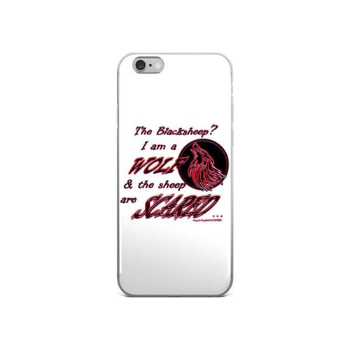 I am a Wolf with Red Shadow iPhone 6/6s & 6 Plus/6s Plus Cases